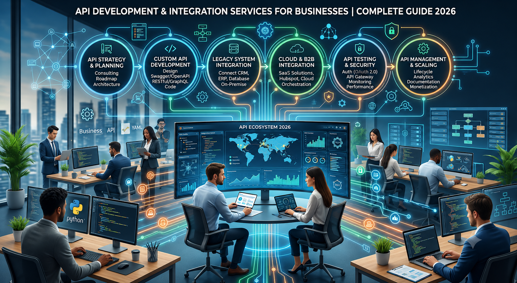 API Development & Integration Services: Connecting Business Applications for Better Efficiency